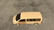 Volkswagen Caravelle 2011 SWB для GTA San Andreas миниатюра 2