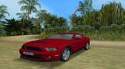 Ford Shelby GT 500 2010 for GTA Vice City miniature 1