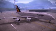 Airbus A380-800 Philippine Airlines для GTA San Andreas миниатюра 3