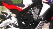 Honda CB650F Tricolor para GTA San Andreas miniatura 9