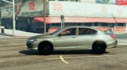 Honda Accord 2017 для GTA 5 миниатюра 2