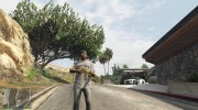 Golden AKS-47 para GTA 5 miniatura 2