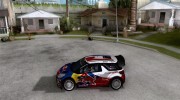 Citroen DS3 WRC para GTA San Andreas miniatura 2