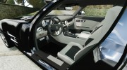 Mercedes-Benz SLS63 AMG для GTA 4 миниатюра 10