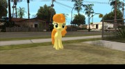 Carrot Top (My Little Pony) для GTA San Andreas миниатюра 3