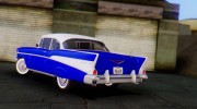 1957 Chevrolet Bel Air Sport Coupe for GTA San Andreas miniature 9