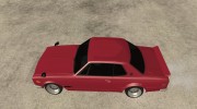 Nissan Skyline 2000GTR para GTA San Andreas miniatura 2