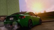 2013 Scion FR-S Stock version 2.0 для GTA San Andreas миниатюра 3