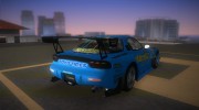 Mazda RX-7 FD3S RE Amemiya (Racing Car GReddy) for GTA Vice City miniature 3