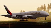 Airbus A380-800 Emirates для GTA San Andreas миниатюра 2