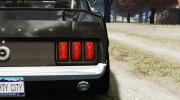 Ford Mustang Boss 429 для GTA 4 миниатюра 13