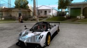 Pagani Zonda R para GTA San Andreas miniatura 1