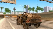 Hummer H1 из COD MW 2 v2 для GTA San Andreas миниатюра 3