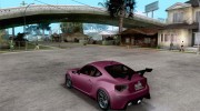 Scion FR-S 2013 для GTA San Andreas миниатюра 3