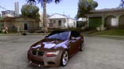 BMW M3 2008 для GTA San Andreas миниатюра 1