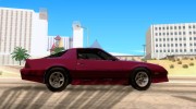 Chevrolet Camaro IrocZ for GTA San Andreas miniature 5