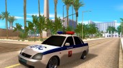 Ваз 2170 полиция для GTA San Andreas миниатюра 1