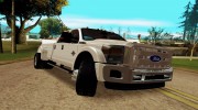 Ford F450 Super Duty 2013 para GTA San Andreas miniatura 1