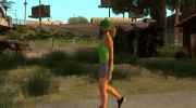 Female GTA Online Grove Style para GTA San Andreas miniatura 8