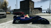 Red Bull X201 для GTA 4 миниатюра 5