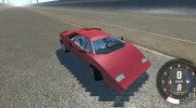 Lamborghini Countach для BeamNG.Drive миниатюра 3