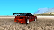 Nissan Silvia S15 Red Msport for GTA San Andreas miniature 4