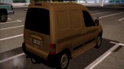 Citroen Berlingo Mk2 Van для GTA San Andreas миниатюра 5