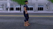 Ice man alternate costume para GTA San Andreas miniatura 4