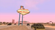Welcome to Las Vegas для GTA San Andreas миниатюра 5