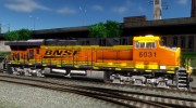 GE ES44DC - BNSF Locomotive para GTA San Andreas miniatura 3