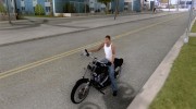 Harley Davidson FXSTBi Night Train для GTA San Andreas миниатюра 1