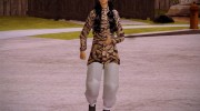 Camo Shirt Girl for GTA San Andreas miniature 8