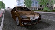 BMW 550i 2012 para GTA San Andreas miniatura 5