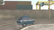 Fiat 126p milicja для GTA San Andreas миниатюра 6