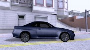 Nissan Skyline R34 Drift для GTA San Andreas миниатюра 4