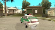 ВАЗ 2112 YPX Police для GTA San Andreas миниатюра 3