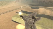 Lockheed Martin F-22 Raptor для GTA San Andreas миниатюра 10