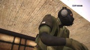 MGSV Ground Zero MSF Soldier для GTA San Andreas миниатюра 14