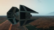 Tie Interceptor (Star Wars) для GTA 5 миниатюра 3