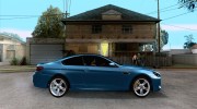 BMW M6 Coupe 2013 para GTA San Andreas miniatura 5