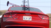 Audi RS7 2014 для GTA San Andreas миниатюра 26