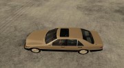 Mercedes Benz 400 SE W140 (Wheels style 2) для GTA San Andreas миниатюра 2