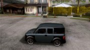 Honda Element LX для GTA San Andreas миниатюра 2