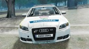 Hungarian Audi Police Car for GTA 4 miniature 6