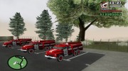 ЗиЛ - 131Н АЦ-40 Пожарная для GTA San Andreas миниатюра 3