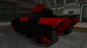 Черно-красные зоны пробития Panther II для World Of Tanks миниатюра 3