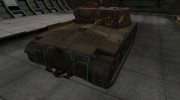 Контурные зоны пробития T25 AT for World Of Tanks miniature 4