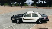 Ford Crown Victoria Massachusetts State East Bridgewater Police para GTA 4 miniatura 2