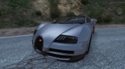 Bugatti Veyron Grand sport Vitesse для GTA 5 миниатюра 2