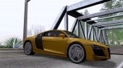 Audi R8 para GTA San Andreas miniatura 4